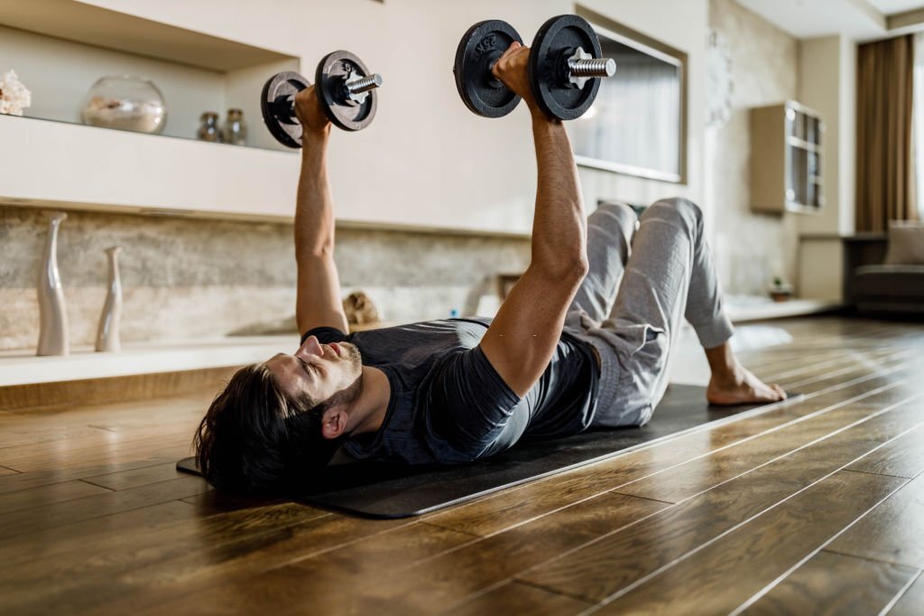 Dumbbell Chest Workout: How to Tone Your Chest at Home