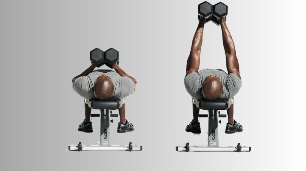 Dumbbell hex press