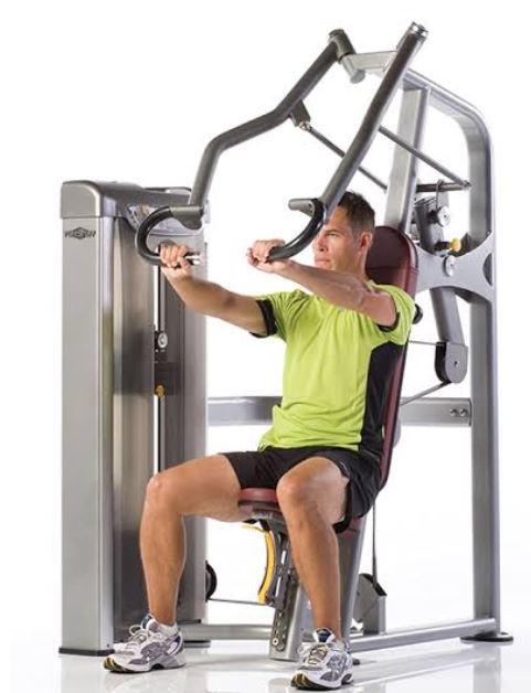 Seated chest press