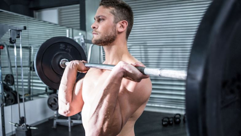 barbell overhead press