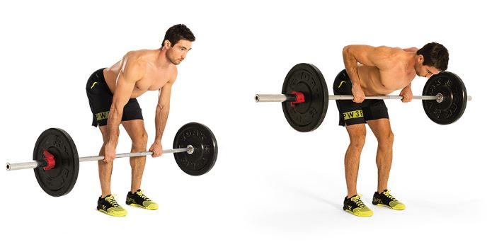 bent over row