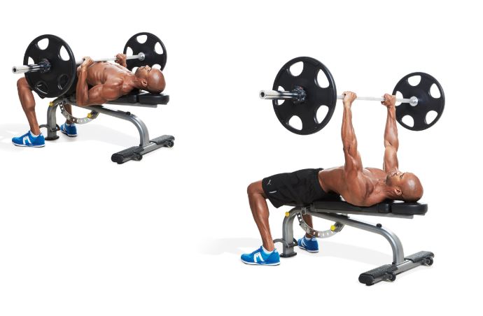 close grip bench press