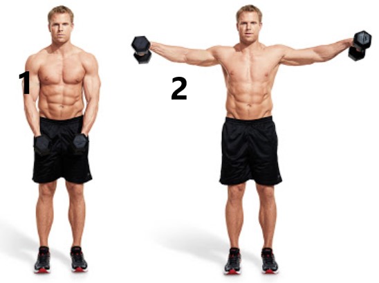 dumbbell lateral raise