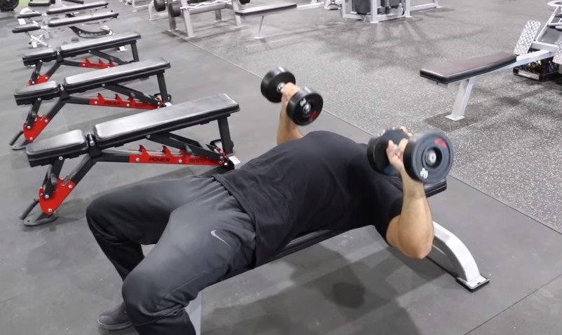 dumbbell press