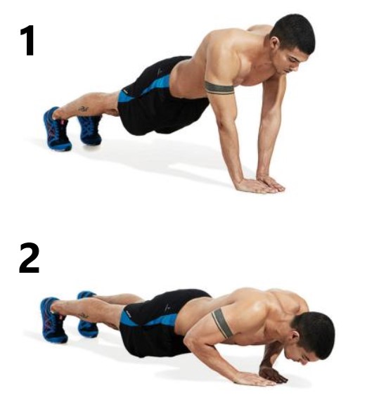 narrow pushups