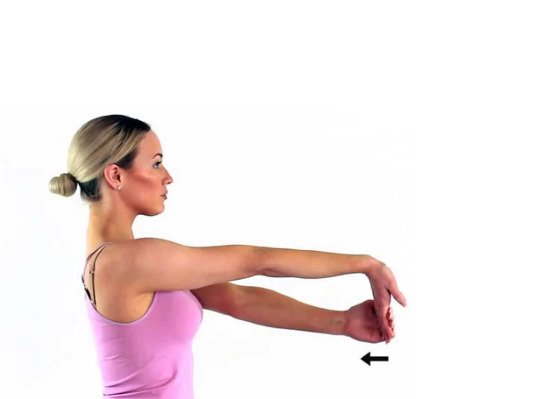 wrist flexion stretch